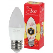 Лампа Эра LED свеча smd B35-6w-827-E27 ECO* - фото - 1