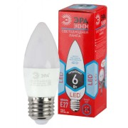 Лампа Эра LED свеча smd B35-6w-840-E27 ECO* - фото - 1