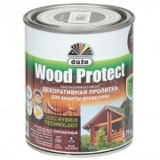 Пропитка декоративная для защиты древесины Тик 0,75л Dufa Wood Protect