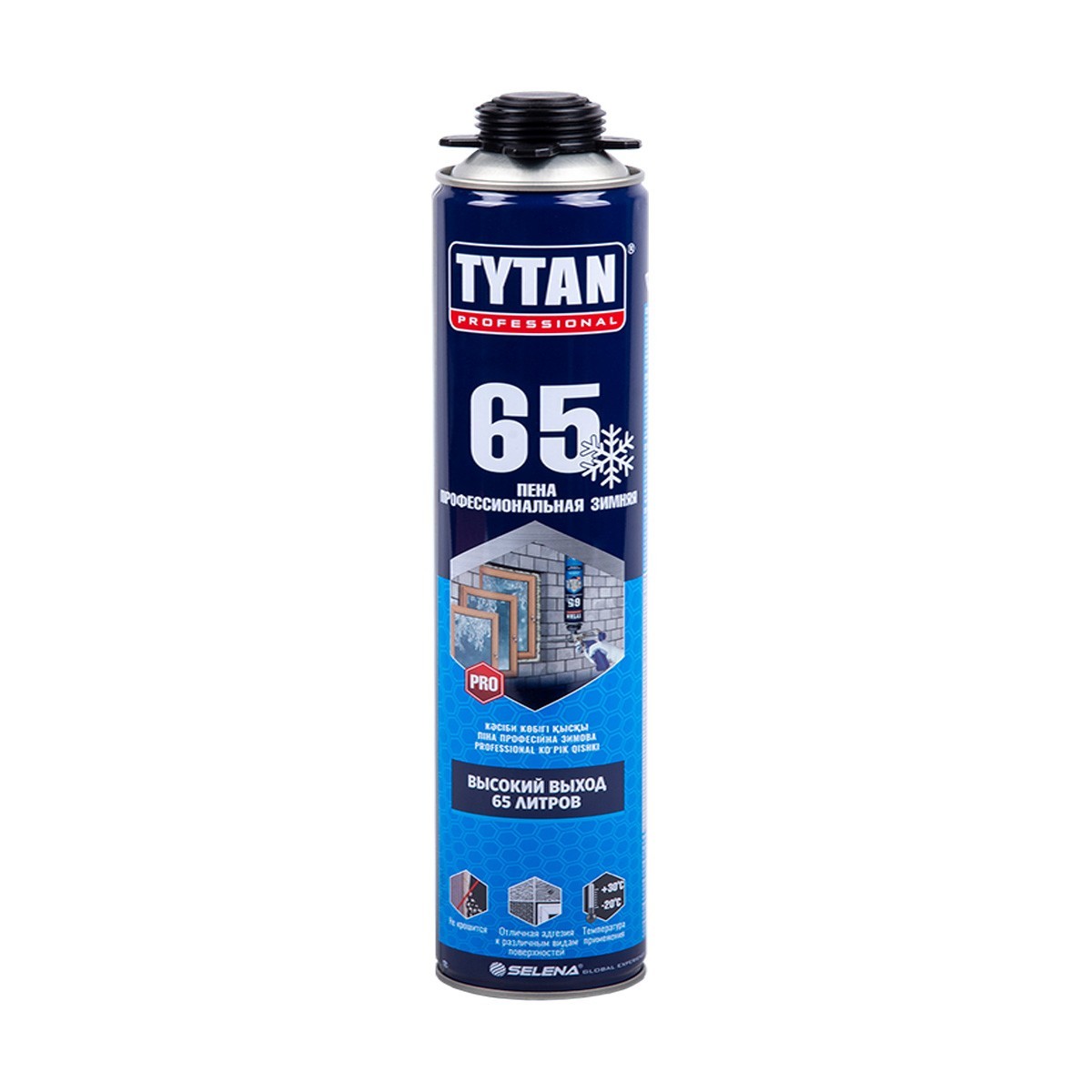 Пена монтажная профессиональная TYTAN Professional 65, зимняя 750 мл - фото - 1