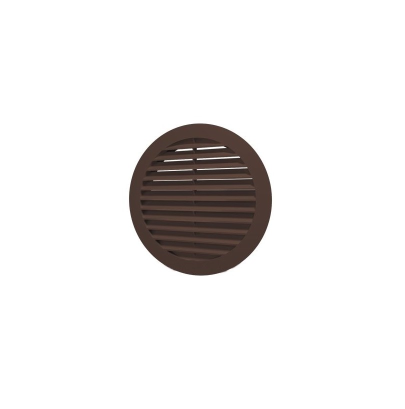 Решетка 10 РКН коричневая (55) круглая - фото - 1