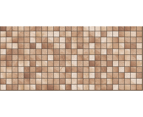 Панель ПВХ STELLA 0,3 мозаика Мадера светлая 959*480 мм (10) - фото - 1
