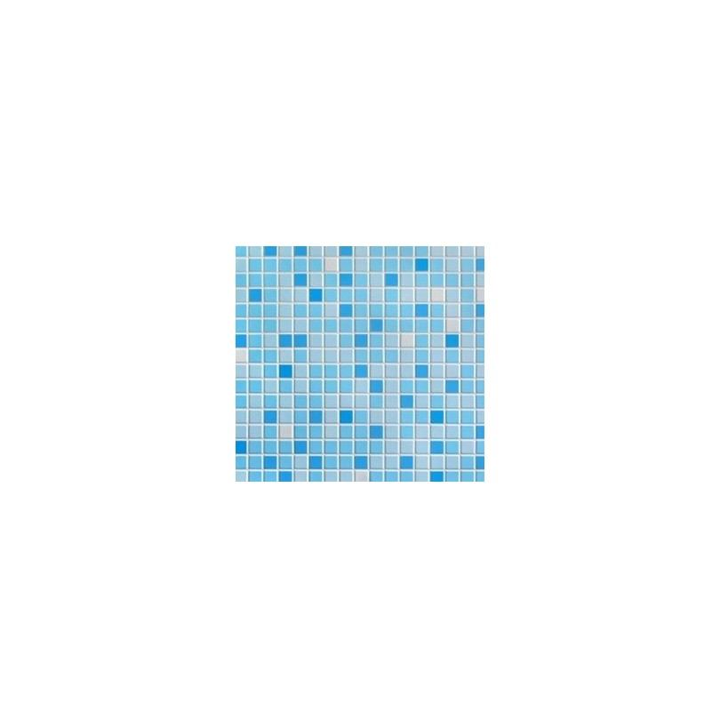 Панель ПВХ STELLA 0,3 мозаика Микс голубой 957*480 мм (10)* - фото - 1