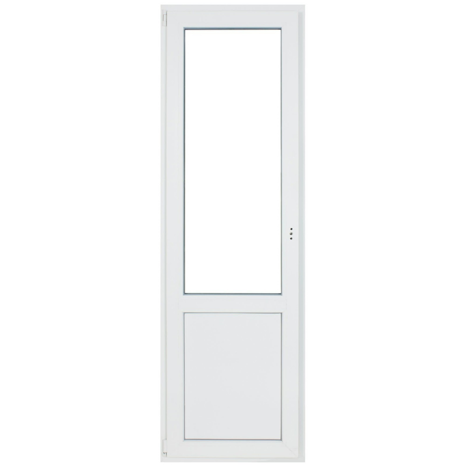 Дверь балконная ПВХ, 1-кам. левая 2100*750 мм - фото - 1