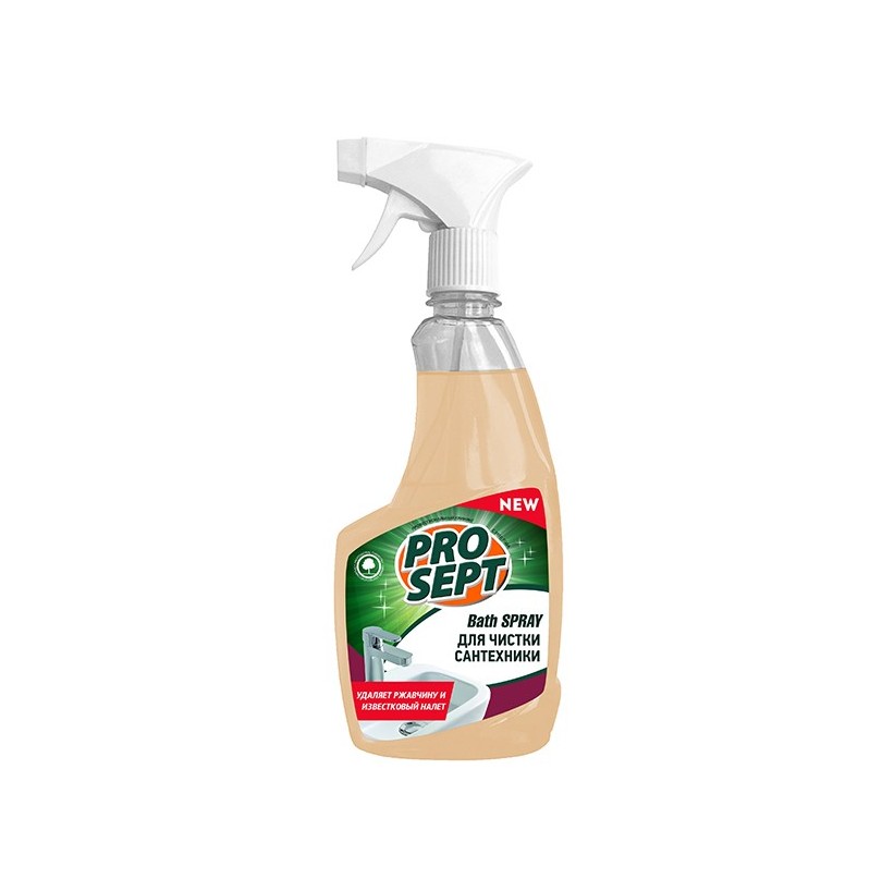 Средство для чистки санитарных комнат Bath Spray PROSEPT 500мл - фото - 1