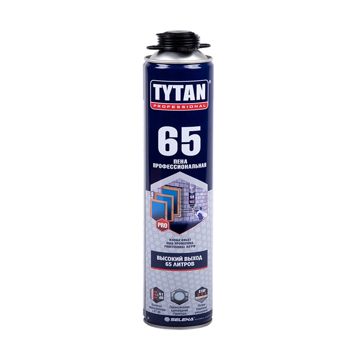 Пена монтажная профессиональная TYTAN Professional 65, летняя 750 мл - фото - 1