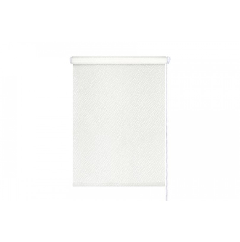Рулонная штора Бриз 66*175см, снежно-белый - фото - 1