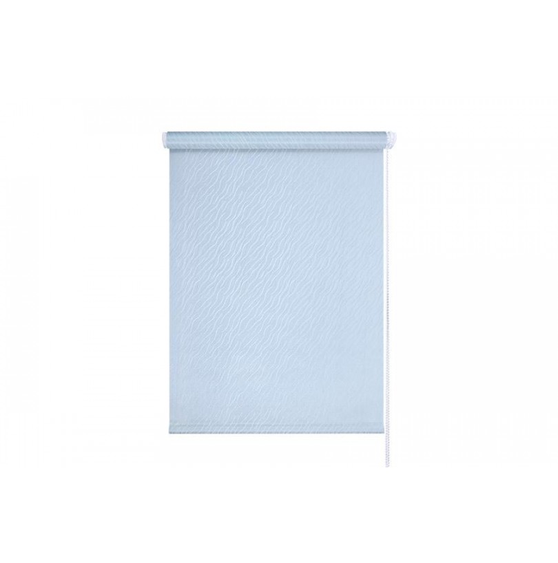 Рулонная штора Бриз 98*175см, голубой - фото - 1
