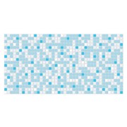 Панель ПВХ "Мозаика голубая" мозаика 480*955мм (10) - фото - 1