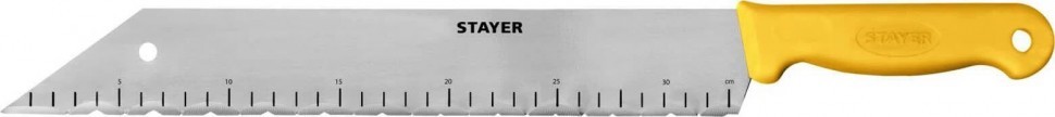 Нож для резки теплоизоляционных панелей, лезвие 340мм STAYER - фото - 1
