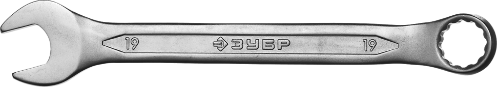 Ключ комбинированный, 19 мм, гаечный Профессионал ЗУБР - фото - 1