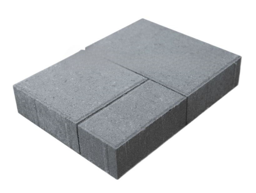 Плитка бетон прессованная Город 960*480*60 серый 0,46м² (11м²) - фото - 1