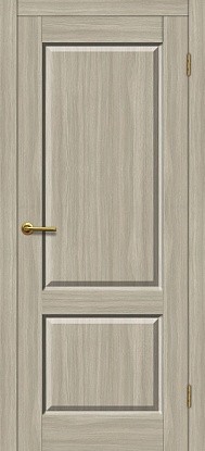 Дверь межкомнатная Валенсия экошпон, Дуб дымчатый 2000*900*35мм, глухая - фото - 1