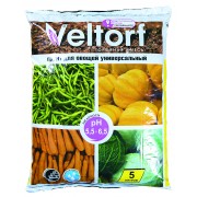 Грунт (земля) Veltorf для овощей универсальный, 5 л - фото - 1
