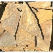 Камень песчаник "Золотая осень" 20мм (35м² поддон) - фото - 1