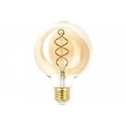 Лампа светодиодная LED 7Вт шар E27 2400К теплый белый, Эра - фото - 1