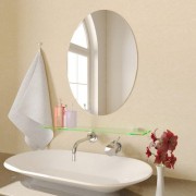 Зеркало для ванной комнаты 670*570мм SANTREK HOME Уют Молния - фото - 1