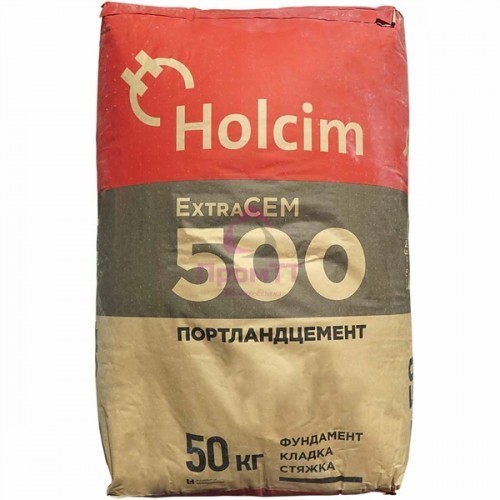 Цемент HOLCIM М500 50кг (30) - фото - 1