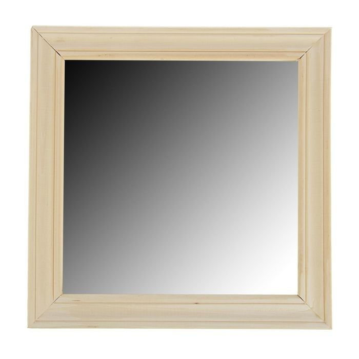 Зеркало в рамке 40*40 (Липа) - фото - 1