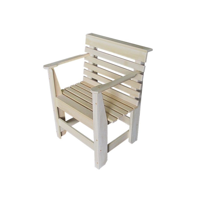 Кресло с подлокотниками (Липа) - фото - 1