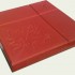 Плитка бетон 300*300*30мм "Кленовый лист" Красный
