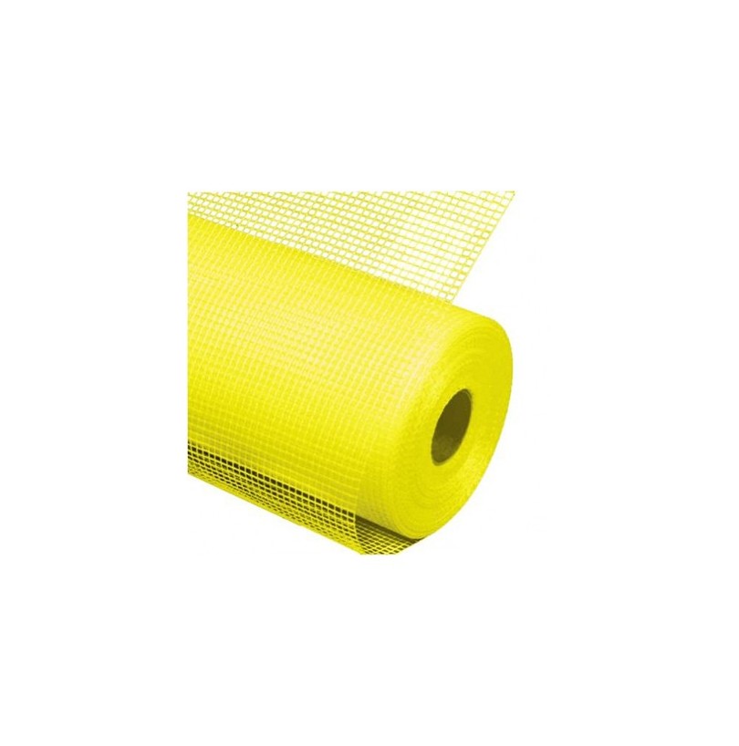 Сетка фасадная желтая FABER 5*5мм 20м - фото - 1