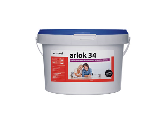Клей универсальный 1,3 кг ARLOK 34 д/линолеума - фото - 1