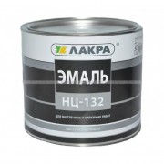 Эмаль НЦ-132 черная 1,7 кг ЛАКРА - фото - 1