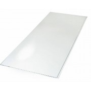 Панель ПВХ Грин Лайн, Белая матовая (7,5м²/уп) 8мм 3,0*0,25 - фото - 1