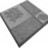 Плитка бетон 300*300*30мм "Кленовый лист" Черный - фото - 1
