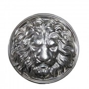 Голова льва D260мм (сталь) - фото - 1
