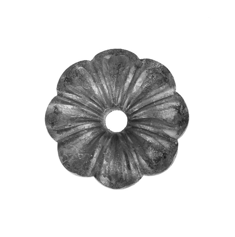 Цветок ромашка штампованный Ø65 отв:10мм (3мм) - фото - 1