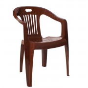 Кресло пластиковое "Фламинго" шоколад - фото - 1