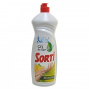 Средство для мытья посуды Sorti Gel active Лимон, 900 г - фото - 1