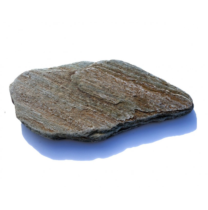 Камень песчаник галтованный "Дракон синий"20- 40мм (20м² поддон) - фото - 1