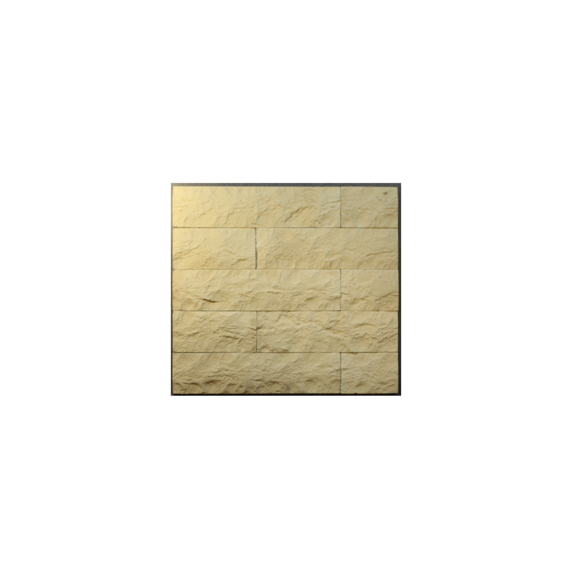 Декоративный облицовочный камень "Тиволи 2008" 40*10*1,5-2см (12шт/0,48м2) - фото - 1