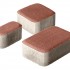 Плитка бетон пресс "Классико" (115*115, 172*115, 57*115) 60мм, красный (0,573м2/ряд)