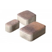 Плитка бетон пресс "Классико" Color mix (115*115, 172*115, 57*115) 60мм, Техас (0,573м2/ряд) - фото - 1