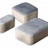 Плитка бетон пресс "Классико" Color mix (115*115, 172*115, 57*115) 60мм, Сильвер (0,573м2/ряд)