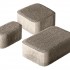 Плитка бетон пресс "Классико" Гранит (115*115, 172*115, 57*115) 60мм, серый (0,573м2/ряд)