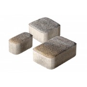 Плитка бетон пресс "Классико" Color mix Гранит (115*115,172*115,57*115) 60мм, Песчаник (0,573м2/ряд) - фото - 1
