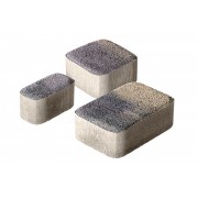 Плитка бетон пресс "Классико" Color mix Гранит (115*115, 172*115, 57*115) 60мм, Юпитер (0,573м2/ряд)