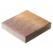 Плитка бетон пресс П15-6 "Квадрат" Color mix (300*300) 60мм, Листопад (78) - фото - 1
