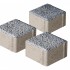 Плитка бетон пресс П20-6 "Квадрат" Color mix Гранит (100*100) 60мм, Сильвер (792)