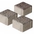 Плитка бетон пресс П20-6 "Квадрат" Color mix Гранит (100*100) 60мм, Хаски (792)
