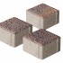 Плитка бетон пресс П20-6 "Квадрат" Color mix Гранит (100*100) 60мм, Техас (792)