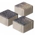 Плитка бетон пресс П20-6 "Квадрат" Color mix Гранит (100*100) 60мм, Юпитер (792)