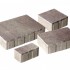Плитка бетон пресс "Бавария" Color mix (280*210, 210*140, 140*140, 140*70) 60мм, Хаски (0,549м2/ряд)