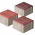 Плитка бетон пресс П20-6 "Квадрат" Color mix (100*100) 60мм, Вулкан (792) - фото - 1