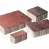 Плитка бетон пресс "Бавария" ColormixГранит(280*210,210*140,140*140,140*70)60мм,Вулкан(0,549м2/ряд - фото - 1